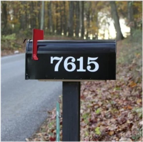 Personalized Mailbox Markers: Custom Vinyl Decals for Your Home