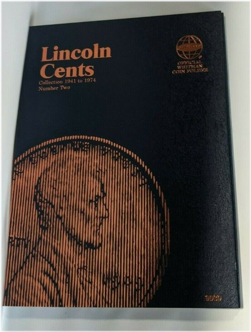 Wheat Era Lincoln Penny Collection: 1941-1974 Whitman Album