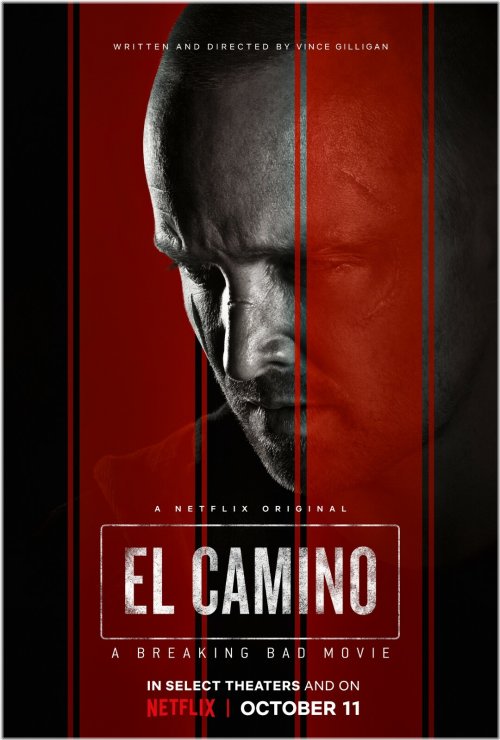 Retro TV Poster Print: El Camino featuring Aaron Paul