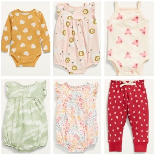 Baby Wardrobe Starter Set: Mix & Match Bundle by Old Navy (12-18m)