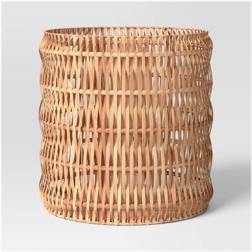 Rustic Weave Tall Basket