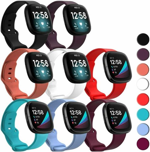 Versatile Sport Strap for Fitbit Sense and Versa 4/3 Watches