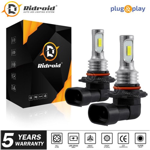 IllumiTech 9006 HB4 LED Headlight Bulbs Kit