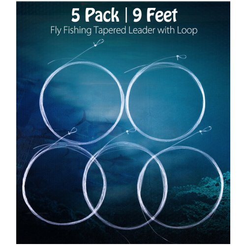 Tapered Fly Fishing Leaders - 5 Pack