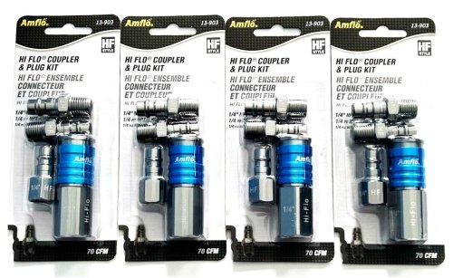 Rapid Connect Air Hose Coupler Set