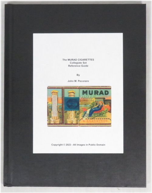 Collegiate Series Tobacco Card Reference Book by Murad