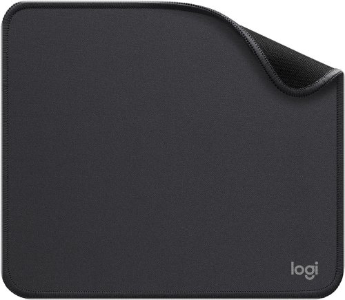 ComfortFlow Mouse Pad and Wrist Rest Set - spill-resistant surface (medium) - gray