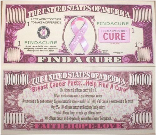 Pink Ribbon Currency Collection