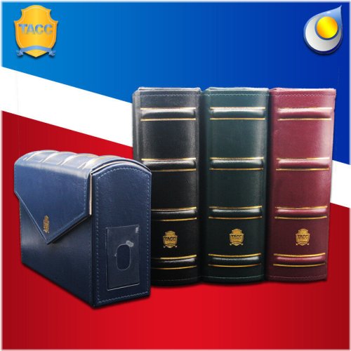 Leatherette Currency Storage Box for Graded Banknotes and Paper Money