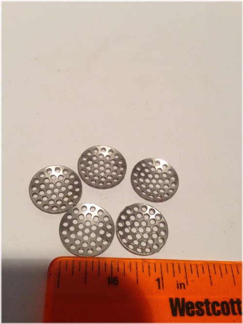 Honeycomb Stainless Steel Concave Smoking Screens