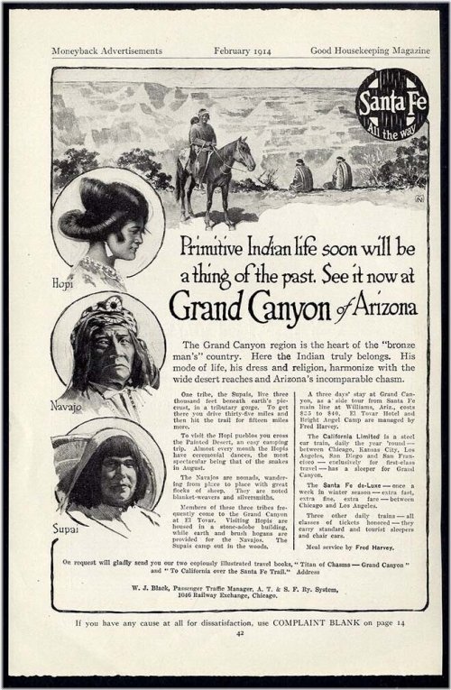 Grand Canyon Express: A Journey Through Native American Lands on the SANTA FE Railroad (1914)