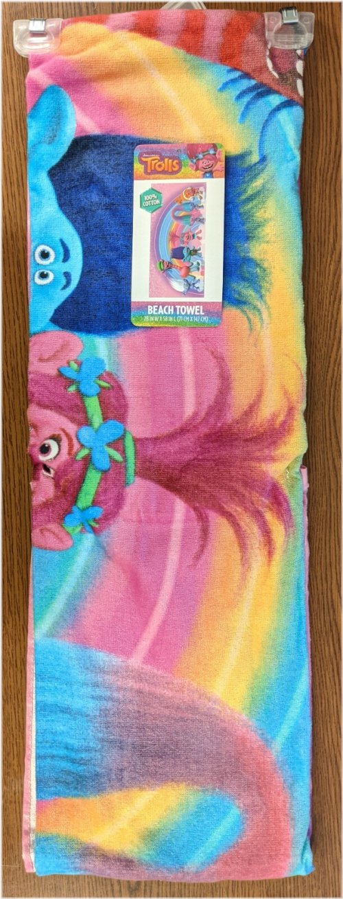 Dreamworks Trolls Beach Towel