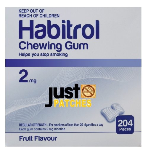 Fruit-Flavored Nicotine Aid by Habitrol (768 Pieces, 2 Boxes) - Expires 01/2024