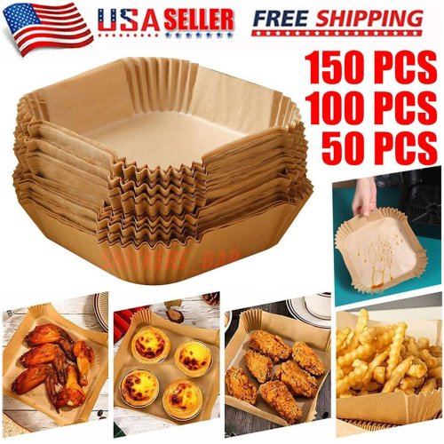 CrispEase™ Air Fryer Liners - Hassle-free Cooking with Easy Clean-up