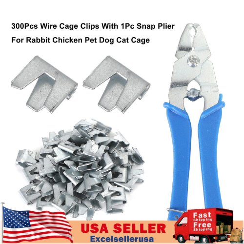 Wire Cage Clips Set