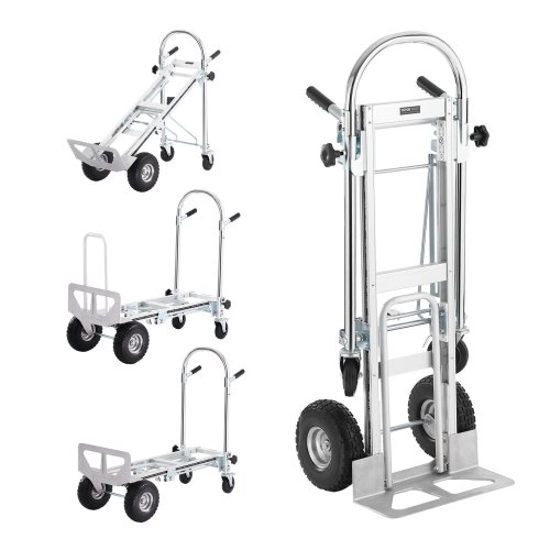 Aluminum 4-in-1 Folding Dolly Cart