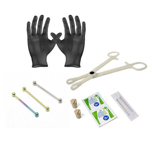 Precision Piercing Set - 12 Pieces for Professional Use