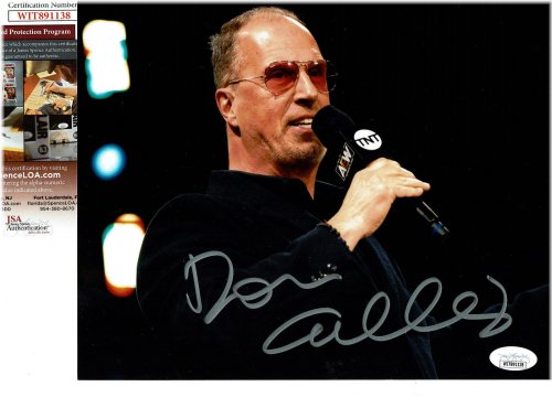 AEW Don Callis Autographed 8x10 Color Photo - JSA Certified