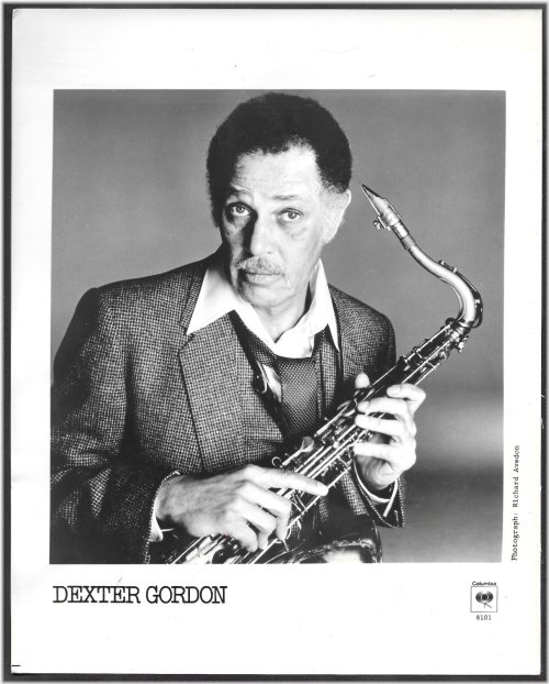 Vintage Dexter Gordon Saxophone Snapshot