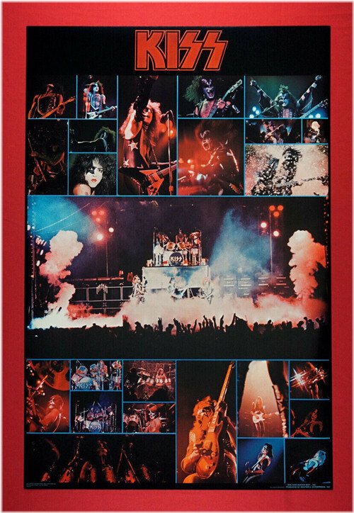 Legendary Kiss Band Poster Collection