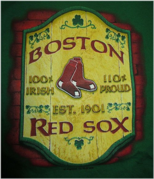 Irish Roots Boston Red Sox T-Shirt