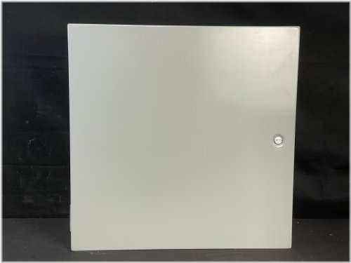Hinged-Cover Steel Enclosure - Medium Size