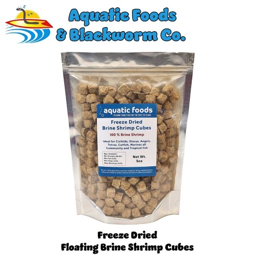 Freeze-Dried Brine Shrimp Cubes