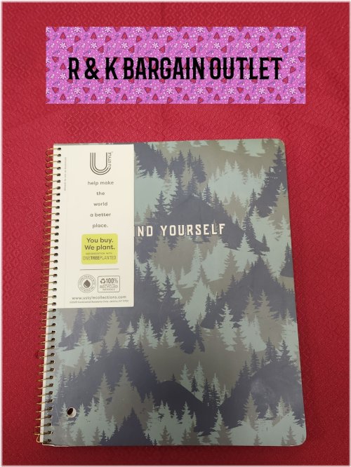 EcoSpiral College Rule Notebook