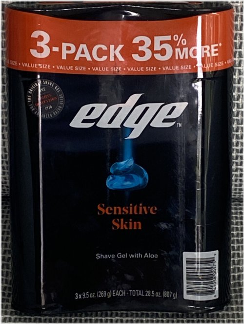 Aloe-Infused Triple Pack Shave Gel