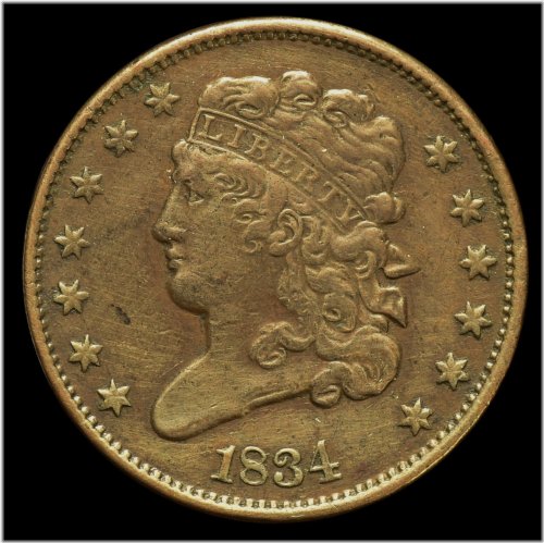 1834 Vintage Copper Coin