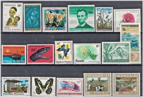 Rwandan Heritage Stamps Set