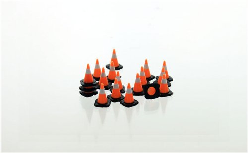 Miniature Traffic Cones Set