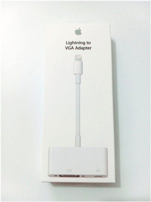 Apple Lightning to VGA Adapter