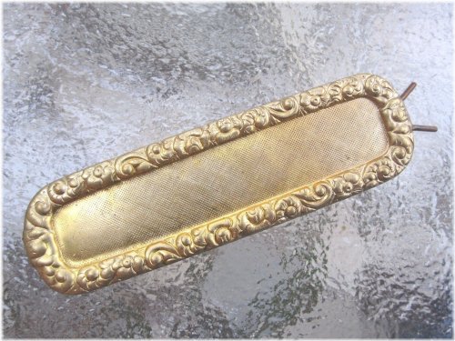 Brass Scroll Hair Barrette