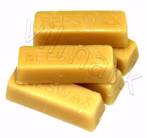 Pure Gold Beeswax Bars - 100% Filtered Cosmetic Grade