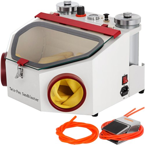 DualGrit Dental Sandblaster Duo with LED Bulb