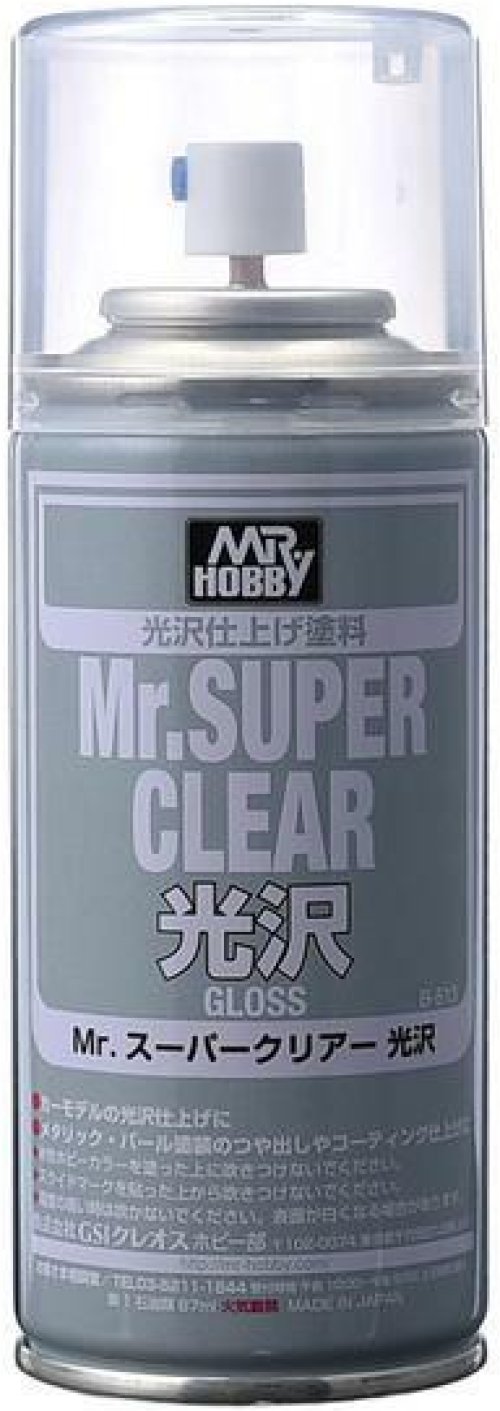 Clear Gloss Finish Spray Paint