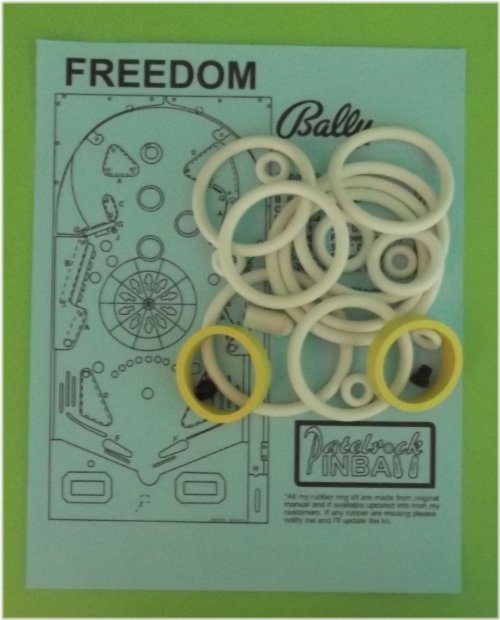 Retro Pinball Machine Rubber Ring Kit