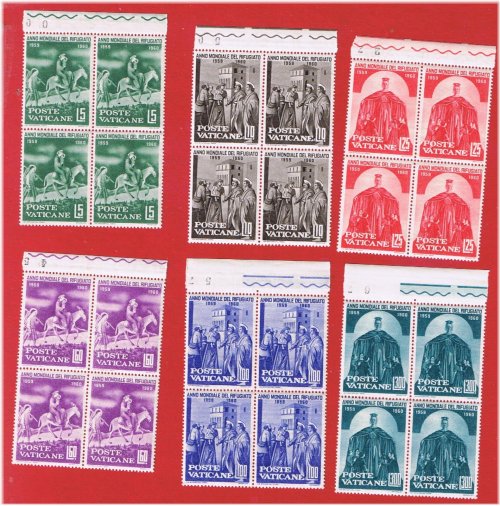 Vatican City Rare Mint Blocks - WRY Edition