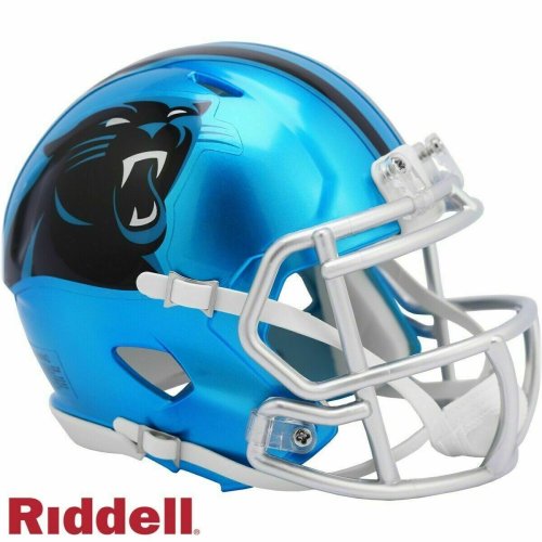 Panthers Flash Alternate Riddell Speed Mini Helmet