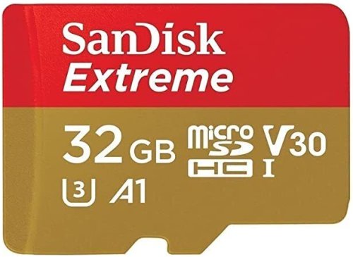 Extreme 32 - High-Performance Memory Card by SanDisk