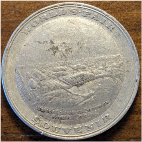 Chicago World's Fair Commemorative Globe Coin