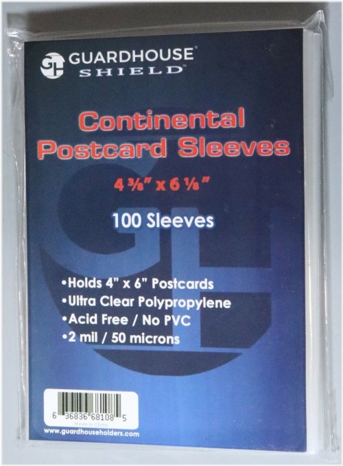 Postcard Protector Sleeves