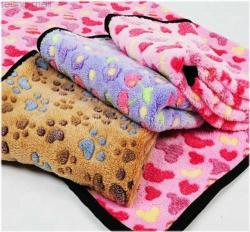 Pawfectly Cozy Fleece Pet Blanket