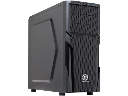 Midnight Tower: The Sleek and Functional Computer Case with USB 3.0