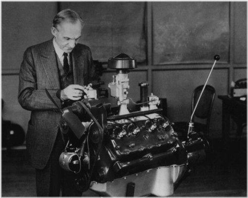 Ford Motors Legacy Collection - Henry Ford's V8 Engine Memorabilia