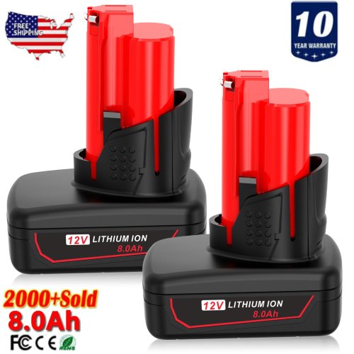 Milwaukee M12 Extended Capacity Battery