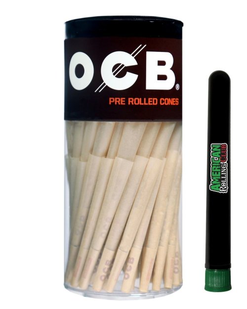 Unbleached Cone Pack with Rolling Papers and Tube