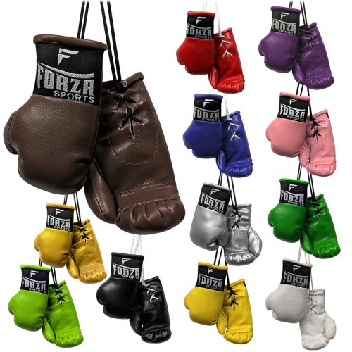 Champion's Touch Miniature Boxing Gloves - Authentic Design and Detailing