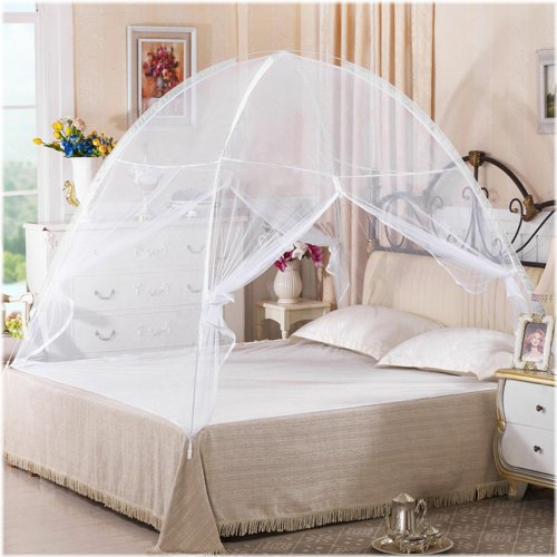 Pop-Up Anti-Mosquito Bed Tent with Folding Netting